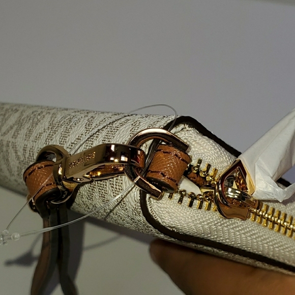 SOLD Michael Kors Signature Drawstring Tote - Picture 15 of 16